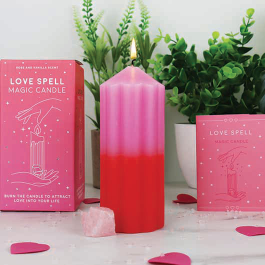 Love Spell Candle Rollover 1